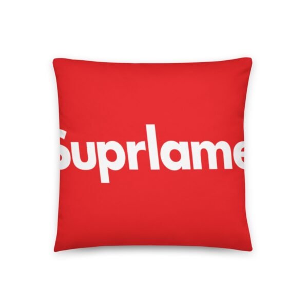 Suprlame Throw Pillow