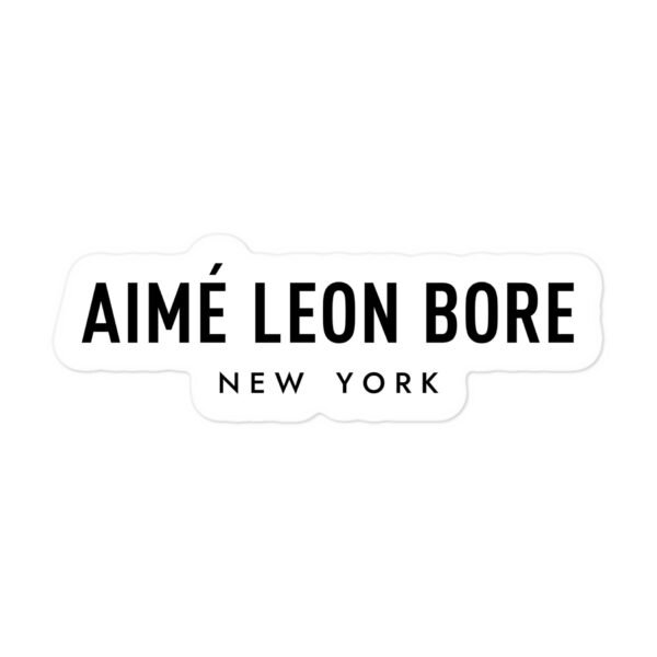 Aimé Leon Bore Sticker