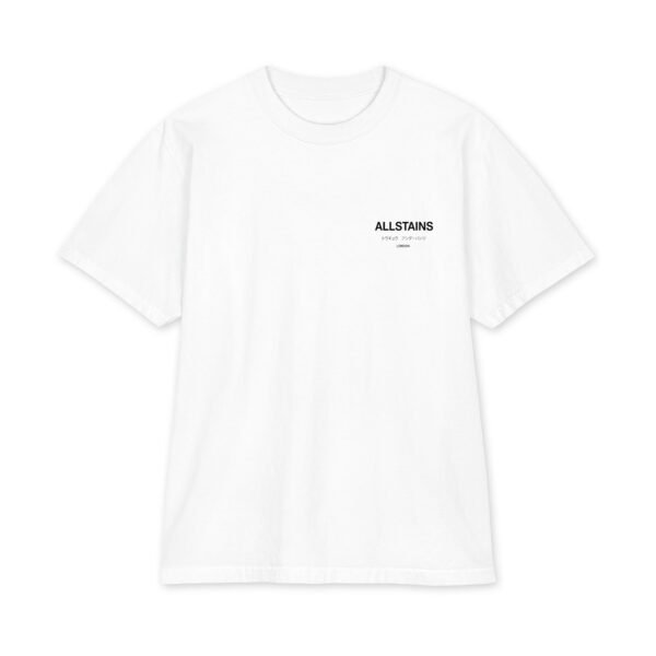 ALLSTAINS Tee, White, front