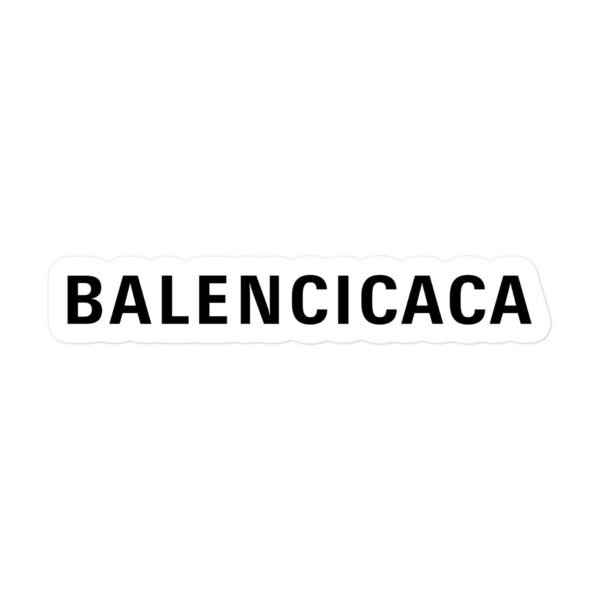 Balencicaca Logo Sticker