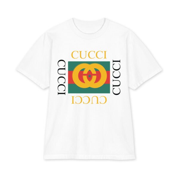 CUCCI Vintage Tee, White, front