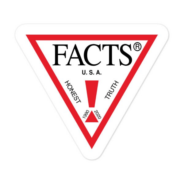 FACTS! Sticker