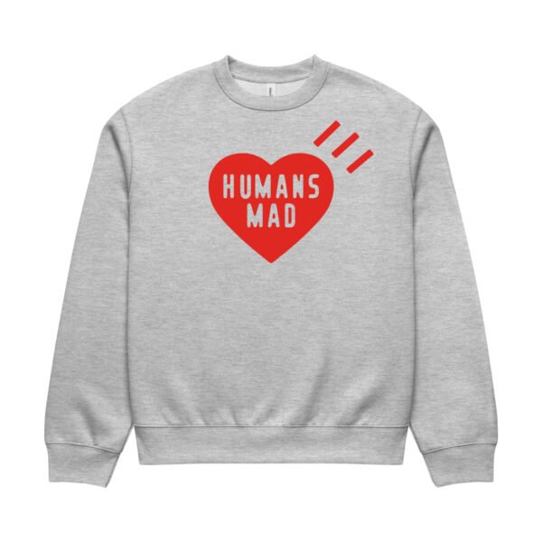 Humans Mad Heart Crewneck