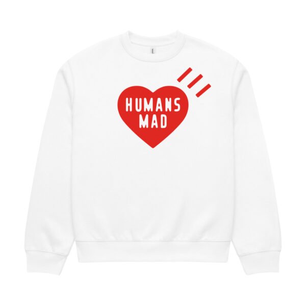 Humans Mad Heart Crewneck