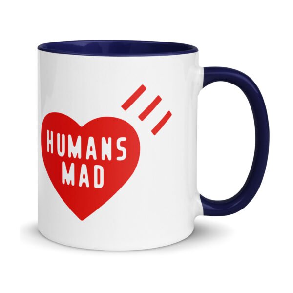 Humans Mad Heart Mug