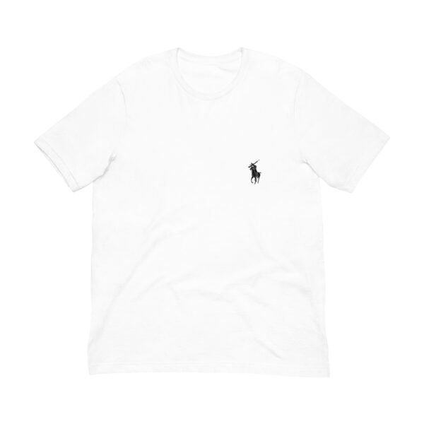 Rough Lauren Short Sleeve Tee, White, front